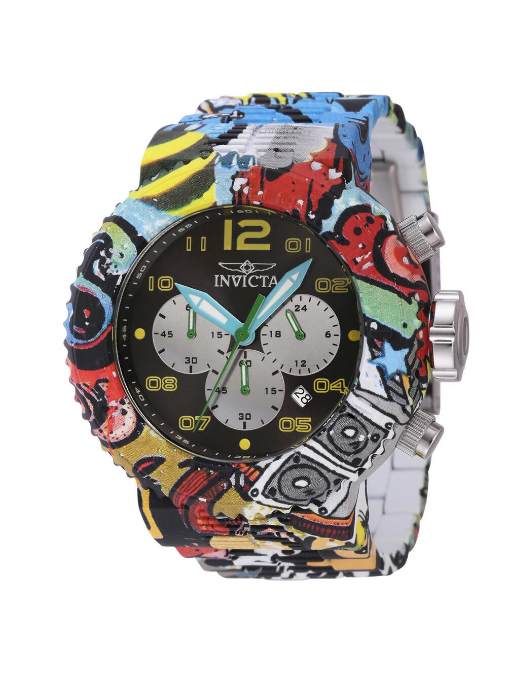 Invicta Pro Diver Men's Watch - 52mm, Aqua Plating, Steel (43233)